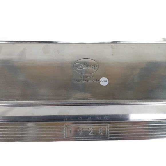 Disney MICKEY MOUSE 1928 Plane Crazy Matinee Art Deco Metal Serving Tray w/ Box - Picture 6 of 7